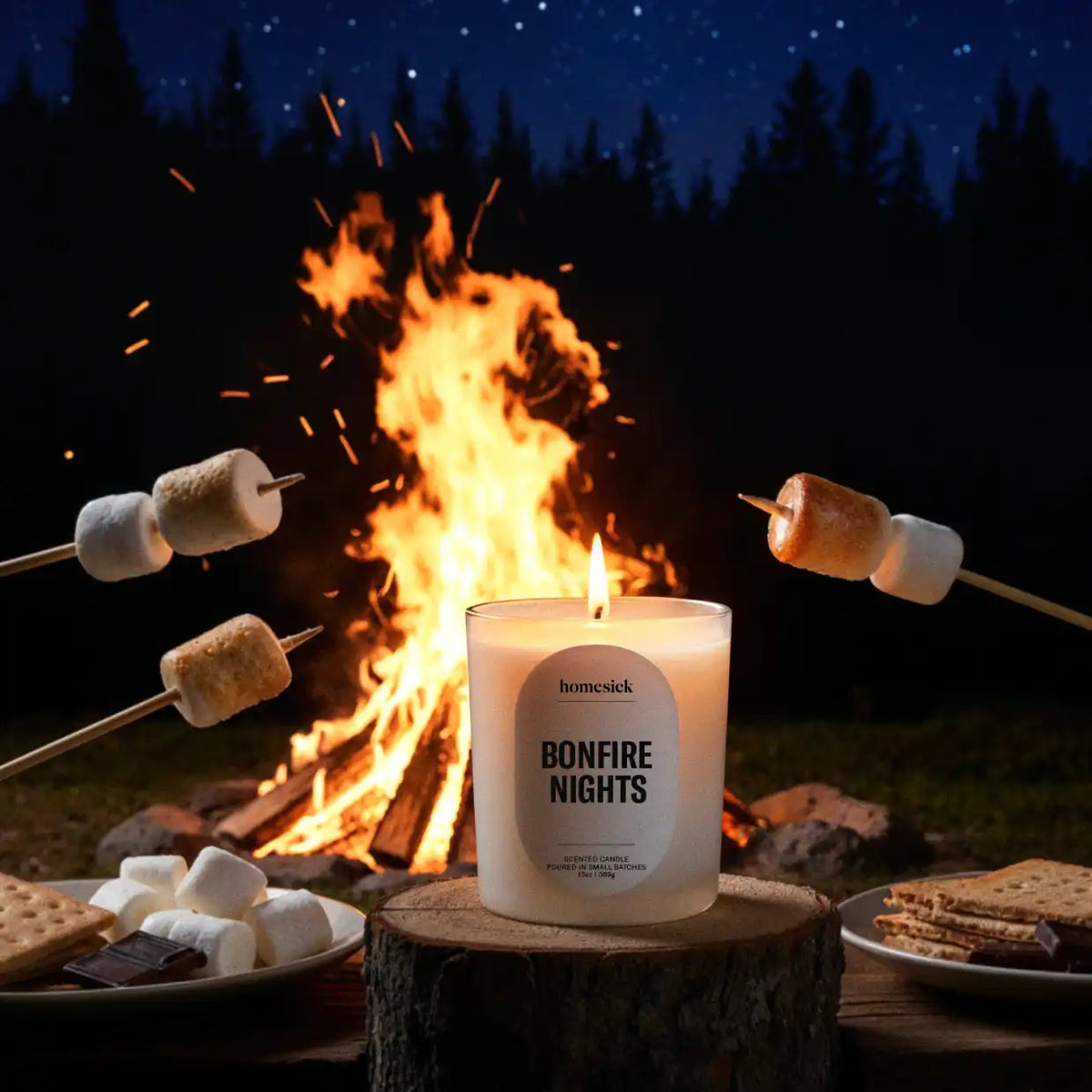 Bonfire Nights Candle